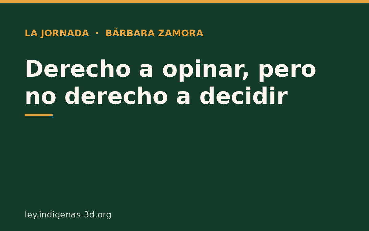 La Jornada · Opinión