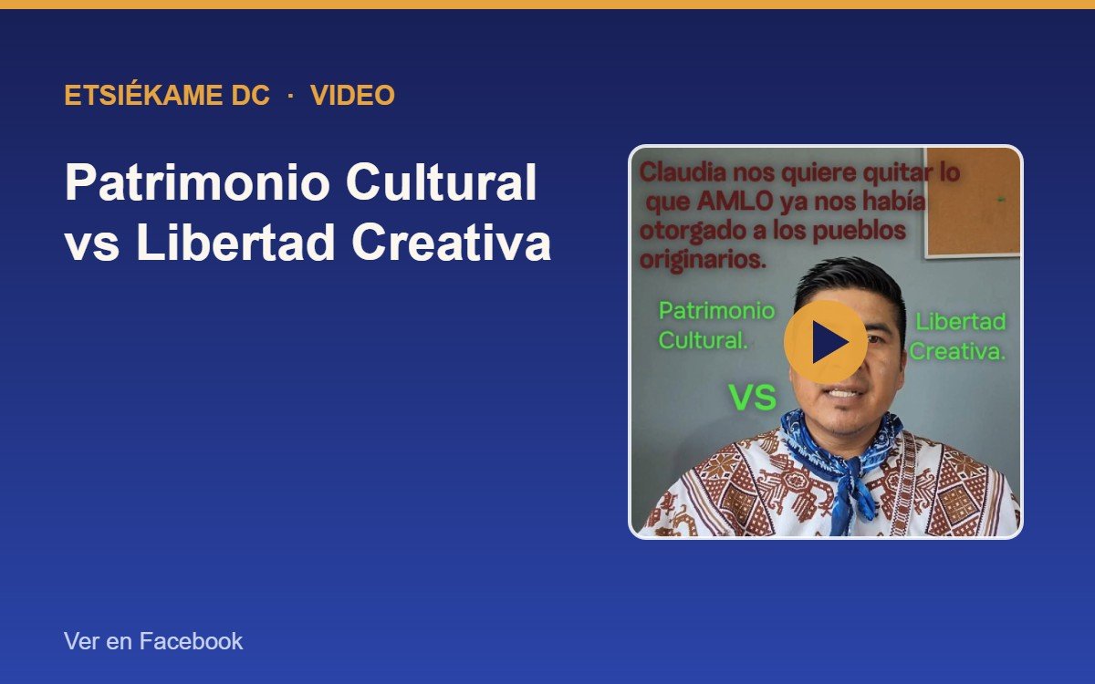 Patrimonio Cultural vs Libertad Creativa
