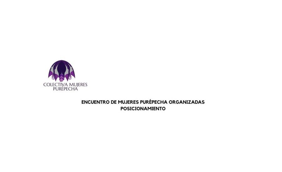 Posicionamiento del Encuentro de Mujeres Purépecha Organizadas, 4 de septiembre de 2026