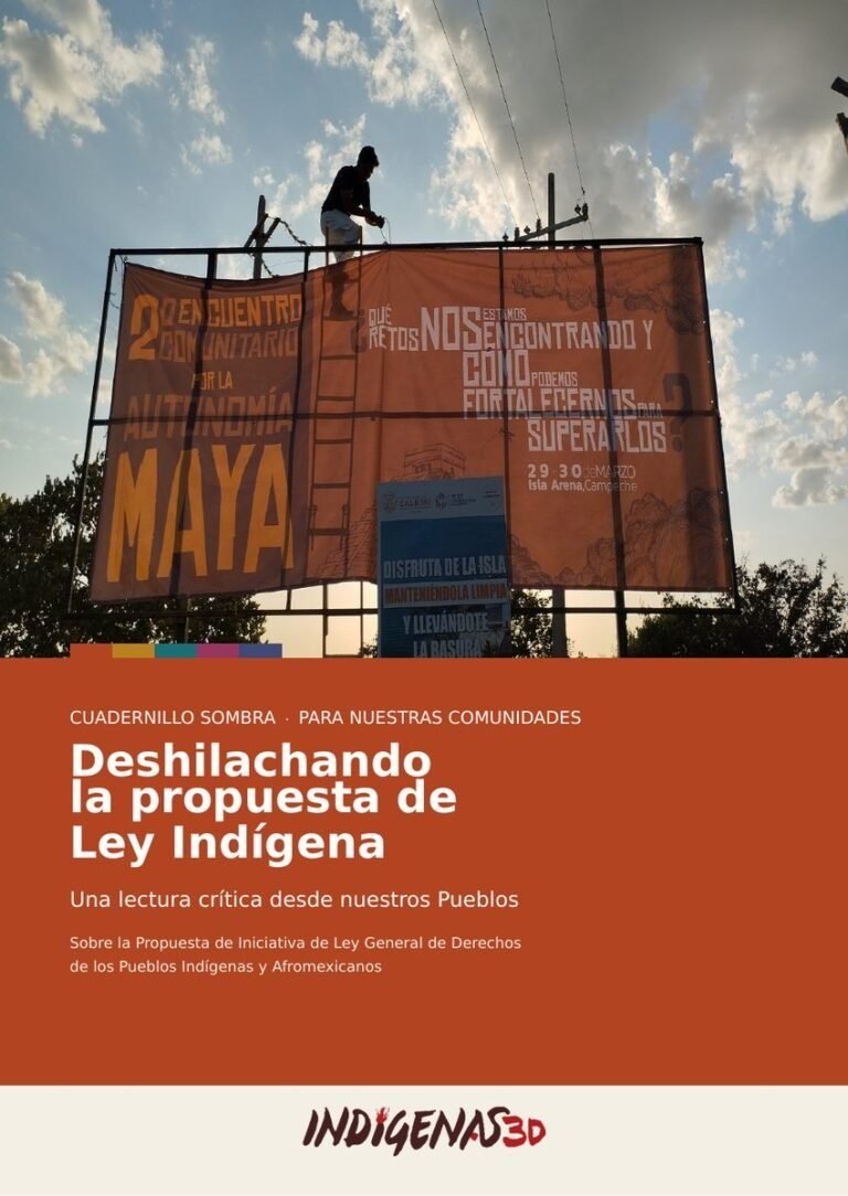 Portada del cuadernillo Deshilachando